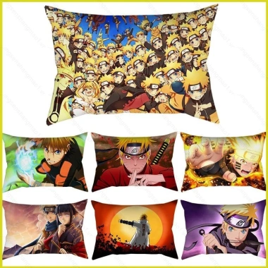 Gối Naruto PS1 50x30cm - Anime Sasuke Kakashi, Thoải Mái, Giá 52.920 VND