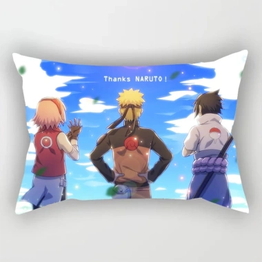 Gối Naruto PS1 50x30cm - Anime Sasuke Kakashi, Thoải Mái, Giá 52.920 VND