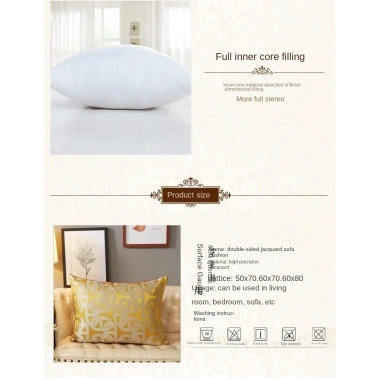 Gối ném chữ nhật phong cách Châu Âu - Kiểu Trung Quốc, đệm tựa lưng cho sofa, văn phòng, giường - Giá 177.678₫ 8