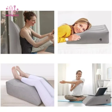 Gối Nêm Di Động Dễ Thổi Nâng Đầu Gối, Gối Chân Bơm Hơi Thư Giãn Ngủ - Giá 266.760₫ 4 Gối Nêm Di Động Dễ Thổi Nâng Đầu Gối, Gối Chân Bơm Hơi Thư Giãn Ngủ - Giá 266.760₫ 4