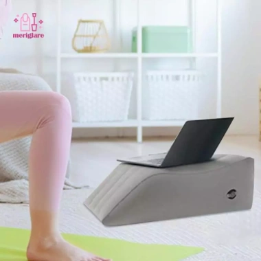 Gối Nêm Di Động Dễ Thổi Nâng Đầu Gối, Gối Chân Bơm Hơi Thư Giãn Ngủ - Giá 266.760₫