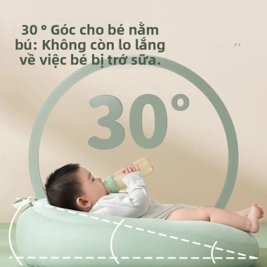 Gối nghiêng cho bé chống trớ, ngạt sữa, hỗ trợ bú và ăn - Giá ưu đãi 886.200đ 5 Gối nghiêng cho bé chống trớ, ngạt sữa, hỗ trợ bú và ăn - Giá ưu đãi 886.200đ 5