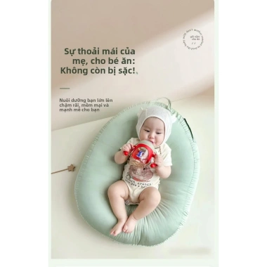 Gối nghiêng cho bé chống trớ, ngạt sữa, hỗ trợ bú và ăn - Giá ưu đãi 886.200đ 7 Gối nghiêng cho bé chống trớ, ngạt sữa, hỗ trợ bú và ăn - Giá ưu đãi 886.200đ 7
