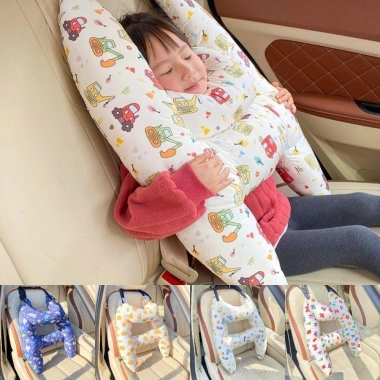 Gối ngồi ô tô ZAOFAHUA - Gối cổ ngủ siêu mềm, du lịch chữ H an toàn cho trẻ, giảm còn 223.560₫
