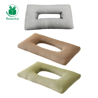 Gối ngủ bên có bịt tai thoáng khí Over‑ear, bảo vệ cổ đầu - Du lịch, máy bay, giá ưu đãi 252.720₫