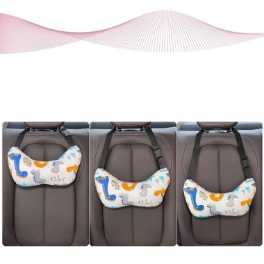 Gối ngủ đầu 100% cotton thoáng khí, giặt được, hỗ trợ đầu, giảm đau cổ cho trẻ em và người lớn - giảm 22% 3