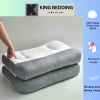 Gối ngủ spa dệt kim cao cấp hỗ trợ cổ vai gáy - êm mềm, thoáng mát, nhập khẩu, chỉ 59.000₫