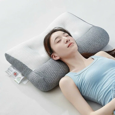 Gối ngủ spa dệt kim cao cấp hỗ trợ cổ vai gáy - êm mềm, thoáng mát, nhập khẩu, chỉ 59.000₫ 6