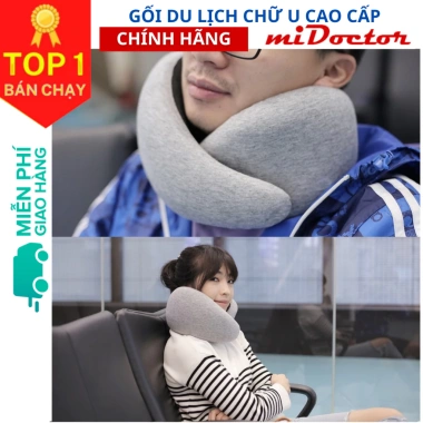 Gối Ngủ Thông Minh Chữ U miDoctor mi01 Cao Cấp - Giá chỉ 567.000đ, Giảm tới 23%