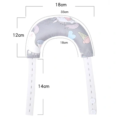 Gối ngủ trẻ em DASBSUG hỗ trợ cổ, tiện dụng, giảm đau cổ cho sơ sinh - Giá chỉ 61.984đ