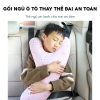 Gối ngủ trên ô tô Hi‑Sleep đa năng đỡ cổ, gối ôm ruột bông an toàn cho bé – Giá 128.000₫ 2