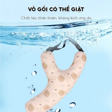 Gối ngủ trên ô tô Hi‑Sleep đa năng đỡ cổ, gối ôm ruột bông an toàn cho bé – Giá 128.000₫ 3 Gối ngủ trên ô tô Hi‑Sleep đa năng đỡ cổ, gối ôm ruột bông an toàn cho bé – Giá 128.000₫ 3