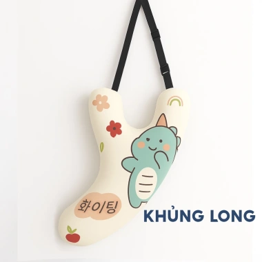 Gối ngủ trên ô tô Hi‑Sleep đa năng đỡ cổ, gối ôm ruột bông an toàn cho bé – Giá 128.000₫