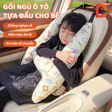 Gối Ngủ Tựa Đầu Ô Tô TRENDY - Thay Đai An Toàn, Chống Nghẹo Cổ, Đệm Mềm Dễ Dàng Tùy Chỉnh, Giá 76.680₫