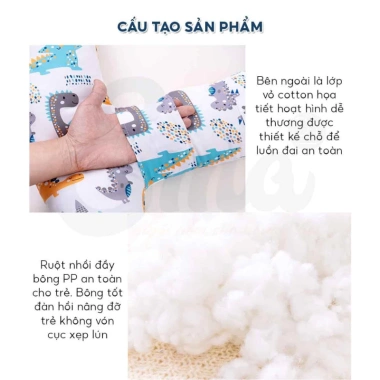 Gối Ngủ Tựa Đầu Ô Tô TRENDY - Thay Đai An Toàn, Chống Nghẹo Cổ, Đệm Mềm Dễ Dàng Tùy Chỉnh, Giá 76.680₫