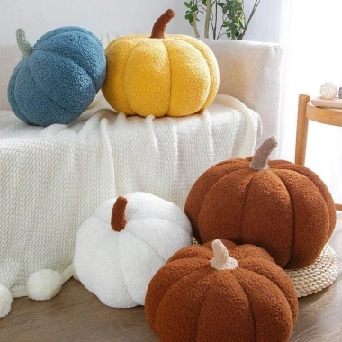 Gối nhồi bông bí ngô NAMSHEVA - Đệm mềm mại, trang trí nội thất, chỉ 94.490₫