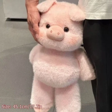 Gối nhồi bông NAMSHEVA Pig 17,7 inch - Đồ chơi sang trọng, hỗ trợ cảm xúc, 186.120₫ 2