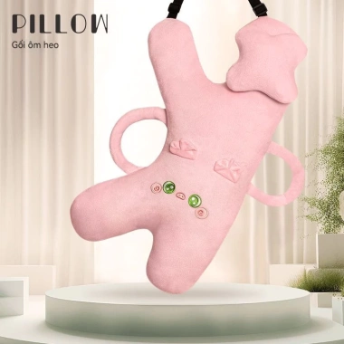Gối ô tô an toàn cho trẻ em và người lớn ngăn bóp cổ ghế sau, giá ưu đãi 280.000đ 2