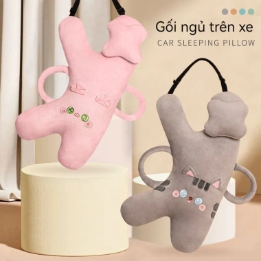 Gối ô tô an toàn cho trẻ em và người lớn ngăn bóp cổ ghế sau, giá ưu đãi 280.000đ 6