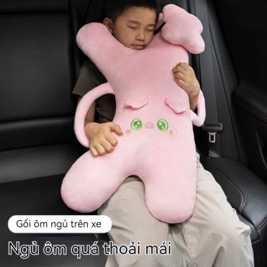 Gối ô tô an toàn cho trẻ em và người lớn ngăn bóp cổ ghế sau, giá ưu đãi 280.000đ 9