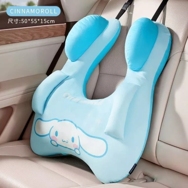 Gối ô tô họa tiết hoạt hình dễ thương dạng chữ H - Gối ghế sau siêu êm, giảm giá 162.000₫