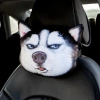 Gối ô tô SEKINEW - Tựa đầu hoạt hình mèo Husky Siberia, vỏ dây an toàn mềm, giá ưu đãi 81.432 VND 7