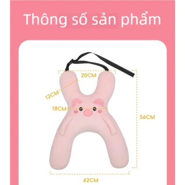Gối ô tô trẻ em có dây an toàn, ngủ an toàn mọi hành trình, giá chỉ 147.000₫ 7