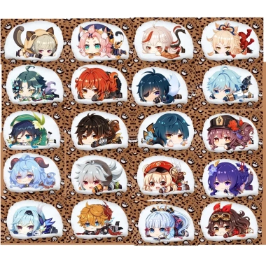 Gối ôm 2 mặt Anime Chibi Genshin Impact Hu Tao Eula Raiden Shogun Kazuha Giá 140.000 VND giảm từ 175.000 VND