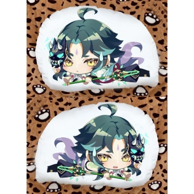 Gối ôm 2 mặt Anime Chibi Genshin Impact Hu Tao Eula Raiden Shogun Kazuha Giá 140.000 VND giảm từ 175.000 VND