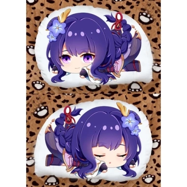 Gối ôm 2 mặt Anime Chibi Genshin Impact Hu Tao Eula Raiden Shogun Kazuha Giá 140.000 VND giảm từ 175.000 VND