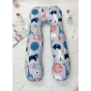 Gối ôm bà bầu chữ U Hahuma vải Hàn Quốc cao cấp - êm ái nâng đỡ toàn thân, giảm giá 660k 2