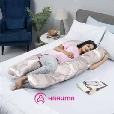Gối ôm bà bầu chữ U Hahuma vải Hàn Quốc cao cấp - êm ái nâng đỡ toàn thân, giảm giá 660k 3