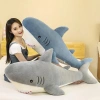 Gối ôm cá mập, gấu bông nhồi bông nhiều kích thước, quà tặng bạn gái giá rẻ 20k