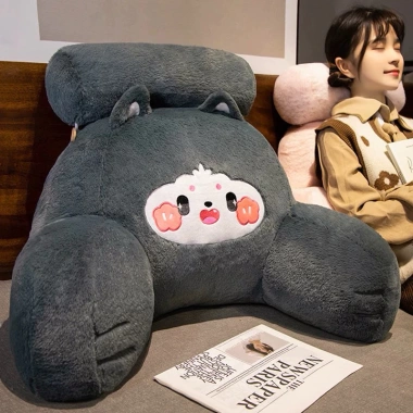 Gối ôm Capybara - Tựa lưng, đệm ngồi gấu bông, hỗ trợ lưng văn phòng, 259.000₫