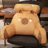 Gối ôm Capybara - Tựa lưng, đệm ngồi gấu bông, hỗ trợ lưng văn phòng, 259.000₫ 6