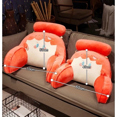 Gối ôm Capybara - Tựa lưng, đệm ngồi gấu bông, hỗ trợ lưng văn phòng, 259.000₫