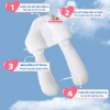 Gối Ôm Chữ U 2in1 Đa Năng Cho Bé Sơ Sinh - Định Hình Đầu, Chống Méo Đầu, Gối Ngủ Ngon 5