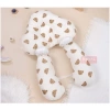 Gối ôm chữ U cao cấp Muslin chống giật mình, định hình đầu, lưới thoáng khí, dây rút tự điều - 130.000 VND