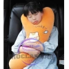 Gối Ôm Chữ Y Dễ Thương Cho Bé Ngủ Trên Ô Tô, Họa Tiết Xinh Xắn, Tựa Đầu 4