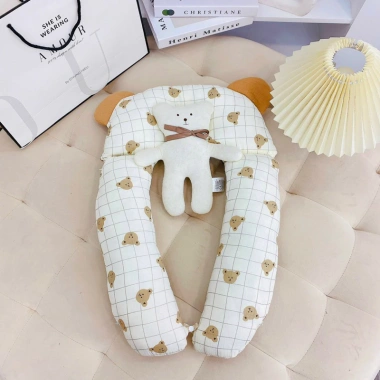 Gối Ôm Đa Năng Chữ U Chống Giật Mình Cho Bé - Siêu Êm 119.000đ