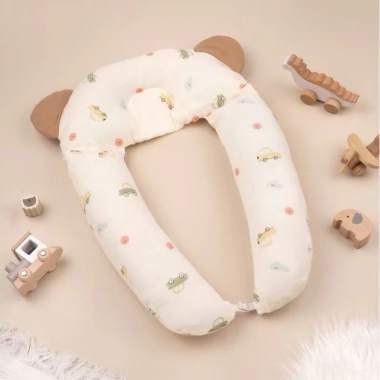 Gối Ôm Đa Năng Chữ U Chống Giật Mình Cho Bé - Siêu Êm 119.000đ