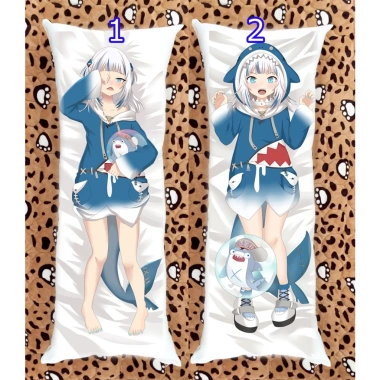 Gối ôm dài anime manga Hololive Gawr Gura 1mx40cm - Giảm giá 18% chỉ 220.000 VND 2