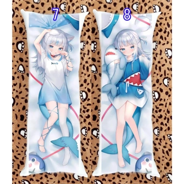 Gối ôm dài anime manga Hololive Gawr Gura 1mx40cm - Giảm giá 18% chỉ 220.000 VND 5