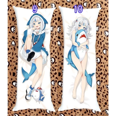 Gối ôm dài anime manga Hololive Gawr Gura 1mx40cm - Giảm giá 18% chỉ 220.000 VND 6