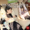 Gối ôm dây an toàn đi xe ô tô – Đệm êm, có chỗ luồn dây, phù hợp trẻ và người lớn