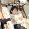 Gối ôm dây an toàn đi xe ô tô – Đệm êm, có chỗ luồn dây, phù hợp trẻ và người lớn 6