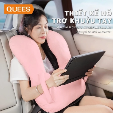 Gối ôm dây an toàn ô tô QUEES trẻ em - Người lớn, chống trẹo cổ, ngủ ngon, 389.802 VND 5 Gối ôm dây an toàn ô tô QUEES trẻ em - Người lớn, chống trẹo cổ, ngủ ngon, 389.802 VND 5