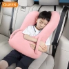 Gối ôm dây an toàn ô tô QUEES trẻ em - Người lớn, chống trẹo cổ, ngủ ngon, 389.802 VND 10
