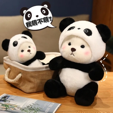 Gối ôm Lena gấu trúc ANVIHOME siêu kute - Đa size, giá chỉ 199.000đ