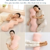 Gối ôm mát lạnh Hi-Sleep 35x100 cho người lớn - Công thái học, vỏ lụa băng thoáng mát, êm ái, giảm giá 3